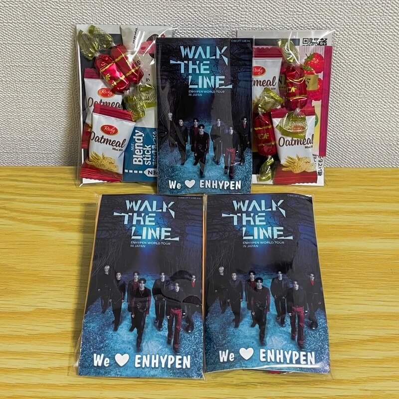 準備したソンムル：WALK THE LINE -SUMMER EDITION-